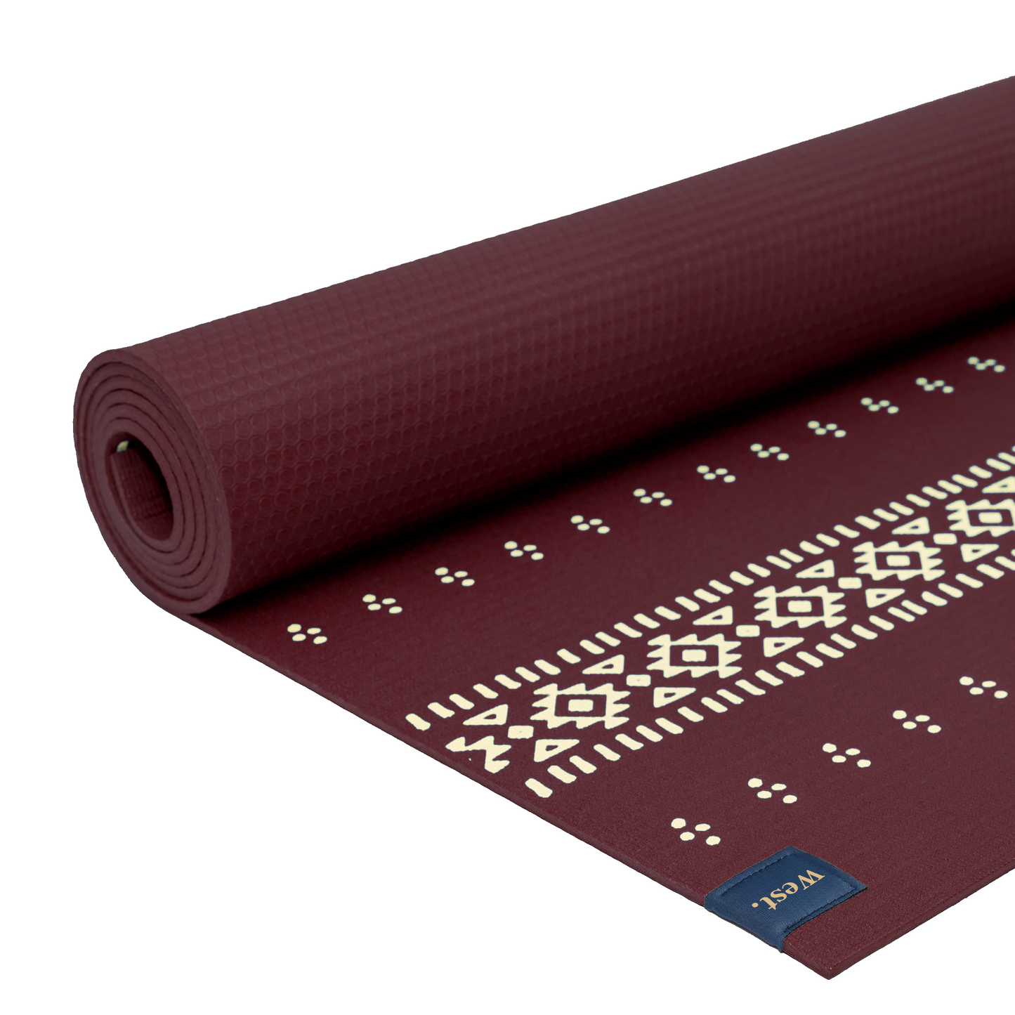 Mat Pro Rubber Etnico Burdeo