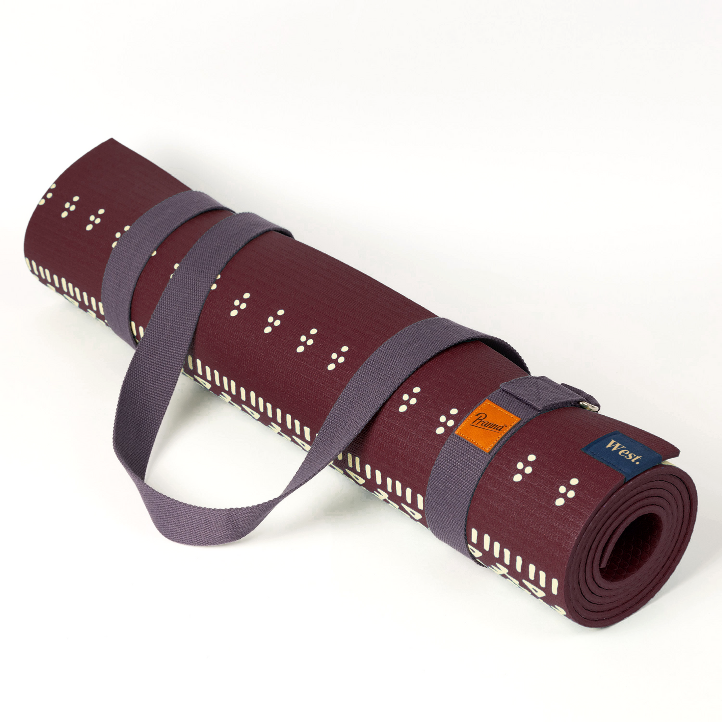 Mat Pro Rubber Etnico Burdeo